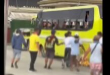 Bus Driver & Passenger Fight Over Bicycle at Davao Terminal