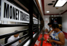 Philippines cash remittances rise 2.6% yr/yr in February to $2.8 billion