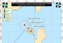 FABIAN PH: LPA Inside PAR Becomes Tropical Depression