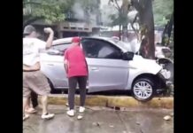 Student Injured After Car Crashes Into Tree in Caloocan Ahead of Graduation Day