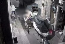 Man Caught on CCTV Stealing Bicycle in Manila