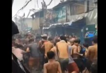 Residents in Tondo Caught Stealing Copper Wires After Massive Fire