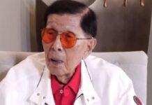 Juan Ponce Enrile Still Alive, A Document Showed He’s Already 103 Years Old