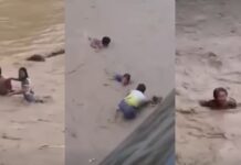 Teachers Swim Through Raging Floods as Typhoon Verbena Batters Southern Leyte