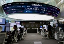South Korea stocks reset record high; Philippine shares hit 3-year low