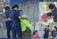 Female Police Officers in Bataan Rescue Abused Woman Walking Along Highway