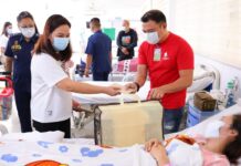 PNP Personnel Recovering at General Hospital Receive Early Christmas Gifts