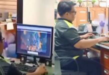 Tuguegarao Employee Caught Gaming Instead of Working