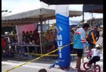 Father Criticized After Hitting Own Child for Losing Push Bike Race