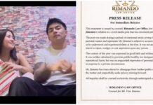 Vinz Jimenez Camp Defends Viral Post Claiming There Was No Intent to Harm