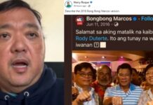 Harry Roque Slams Bongbong Marcos for Allegedly Calling Duterte his “Best Friend” in 2016