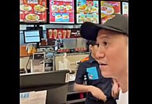 Customer Argues w/ Fast-Food Crew Over Order Misunderstanding