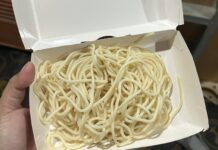 Lady Customer Left Disappointed After Receiving Sauce-Free Spaghetti from Fast-Food Chain