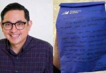 Bam Aquino Receives Gift From PAL Crew For His Governance