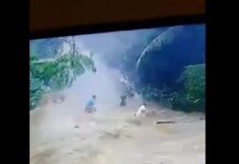 2 Men Gathering Coconuts Swept Away by Floodwaters in Aklan