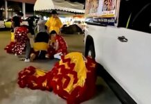 Thailand Police Disguise as Lion Dancers to Arrest Theft Suspect