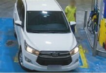 Car Driver Flees After Getting Full Tank at Gas Station in Quezon City