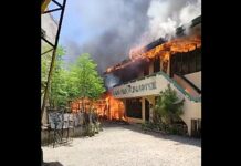 Fire Engulfs School Building in Davao City, Classrooms Damaged