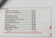 Mother Questions P640 Fee for Child’s Moving-Up Ceremony in Aklan