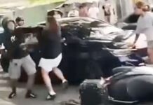 2 Women & Rider Get Into Physical Fight After Road Rage Incident in Pasig
