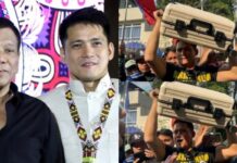 Robin Padilla Brings Suitcase To SC Containing Signatures Of Duterte Supporters