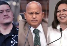 Bato dela Rosa Expresses Full Support for Baste, Sara Duterte