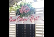 “Senior Cetirizen Night” Backdrop in Pangasinan Fiesta Brings Laughter Online