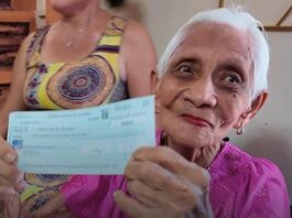 107-Year-Old Grandmother in Camarines Sur Grateful After Receiving P100k Incentive