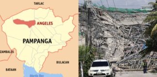 Horror in Pampanga as 9-Storey Building Suddenly Crashes Down