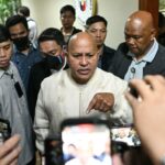Dela Rosa wanted by ICC no longer at Senate, Cayetano says