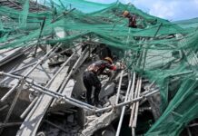 Rescuers racing against time a day after deadly building collapse in Pampanga