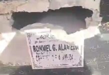 Tomb of Former Aparri Vice Mayor Destroyed & Robbed