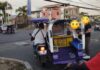 Tricycle Driver Punches Student After Bicycle Collision During Intense Road Rage