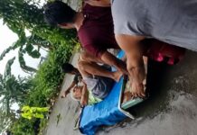 Bedridden Senior Citizen Rescued From Deep Floodwaters in Pampanga