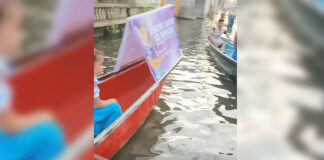 Aspiring SK chair draws flak over name, photo on flood rescue boats