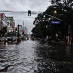 Several Areas in Metro Manila Flooded Due to Rains Brought by Southwest Monsoon