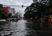 Several Areas in Metro Manila Flooded Due to Rains Brought by Southwest Monsoon