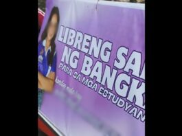 SK Official Criticized Online Over Tarpaulin on Free Boat Rides During Flood