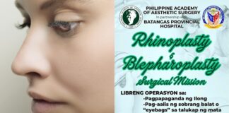 Batangas Public Hospital Offers Free Rhinoplasty and Eyelid Surgery