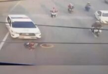 Cyclist Injured After Being Run Over by LTO Vehicle in Cebu