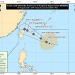 PAGASA: Tropical Depression Neneng Slightly Intensifies