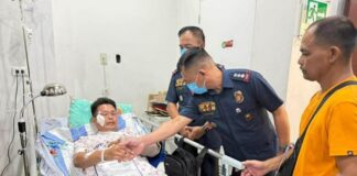 Injured Camarines Sur Police Officer Receives Medal for Bravery