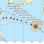 PAGASA: Typhoon Saudel to Enter PAR on Monday (August 24, 2026)