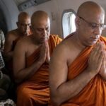 Buddhist Monks Take to the Skies as Sri Lanka Battles Severe Drought