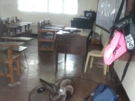 Classroom Used as Evacuation Center Allegedly Ransacked & Robbed by Evacuees