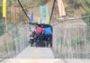Newly Opened Footbridge in Aklan Draws Attention After Tricycle Attempts to Cross