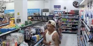 Man in Dagupan Caught on CCTV Using Deodorant & Returning It to Shelf