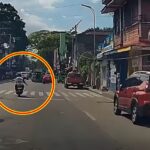 Motorcycle Rider Draws Attention After Riding Without Holding Handlebars in Bacolod City