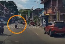 Motorcycle Rider Draws Attention After Riding Without Holding Handlebars in Bacolod City