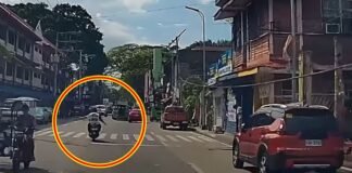 Motorcycle Rider Draws Attention After Riding Without Holding Handlebars in Bacolod City